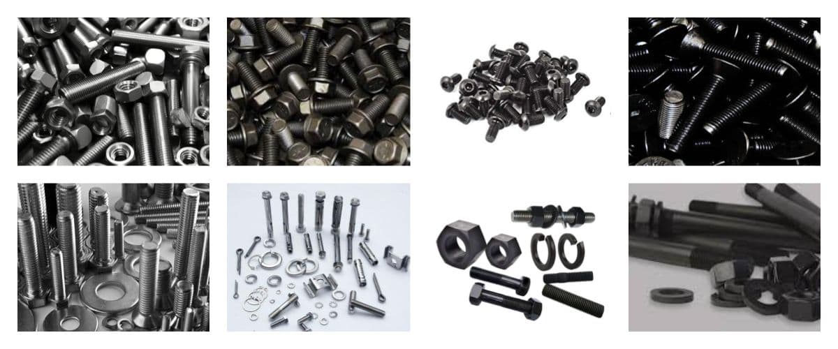 Boulons en acier au carbone ASTM A307 5