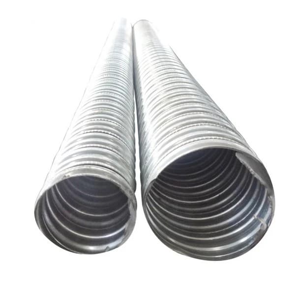 Conduit spiral en acier galvanisé 4
